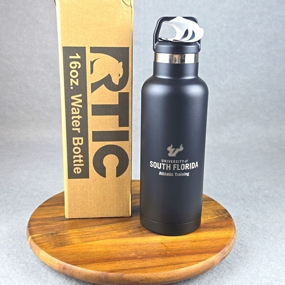 Rtic 16 Oz. Water bottle university of south florida athletic training, Foorball